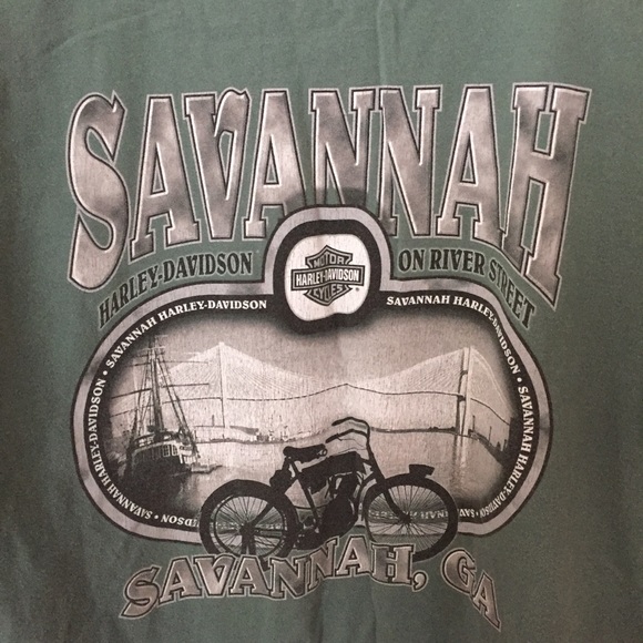 SOLD Vintage Harley Davison Tee - Picture 6 of 7